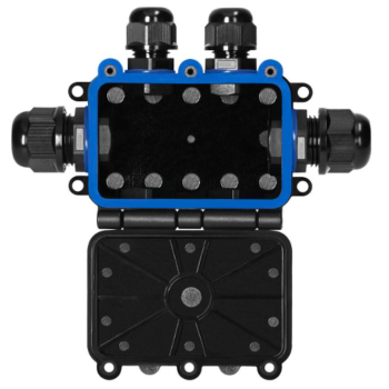 PUSZKA NATYNKOWA HD IP68 2 DŁAWNICE M20 4 DŁAWNICE M16 ORNO OR-JB-13815/6